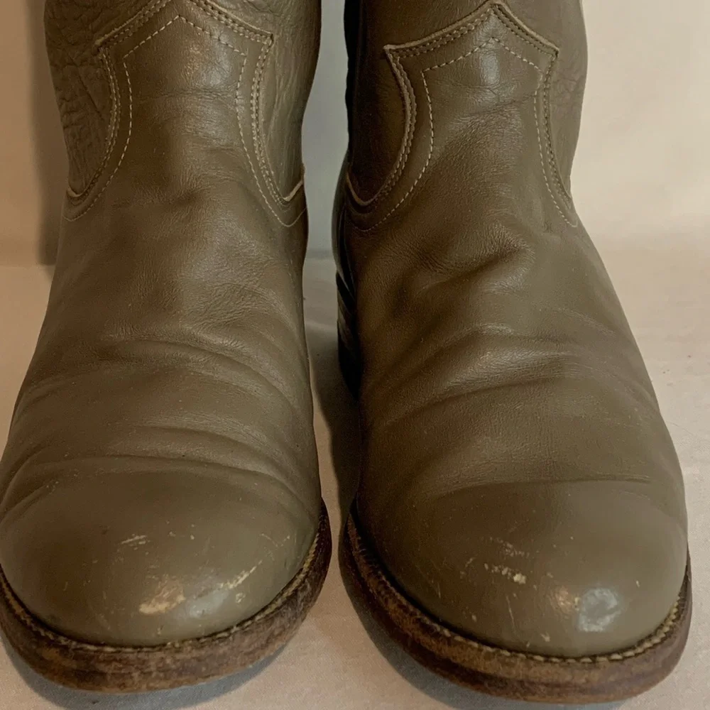 Justin size 5B basic pull-on roper boots style L 3067 made in U.S.A.